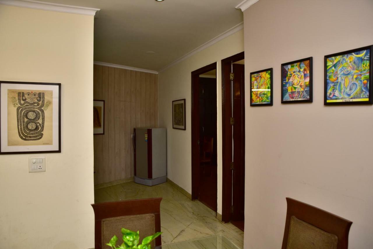 2Bhk Comfortable Furnished Serviced Apartments In Hauz Khas - Woodpecker Apartments New Delhi Exterior foto
